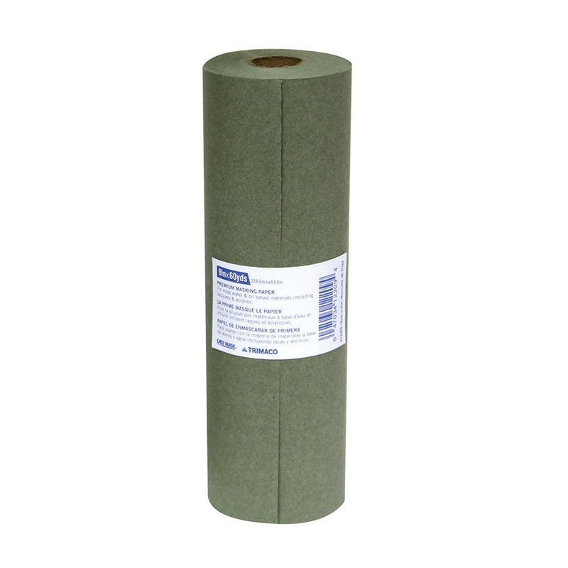 Trimaco 9-inch x 60-yard Green Premium Masking Paper - Image 1